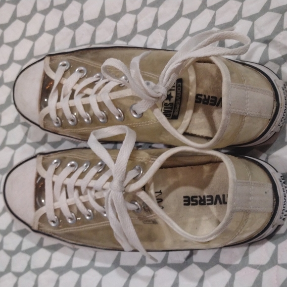 Converse plastic see thru shoes - Picture 7 of 7